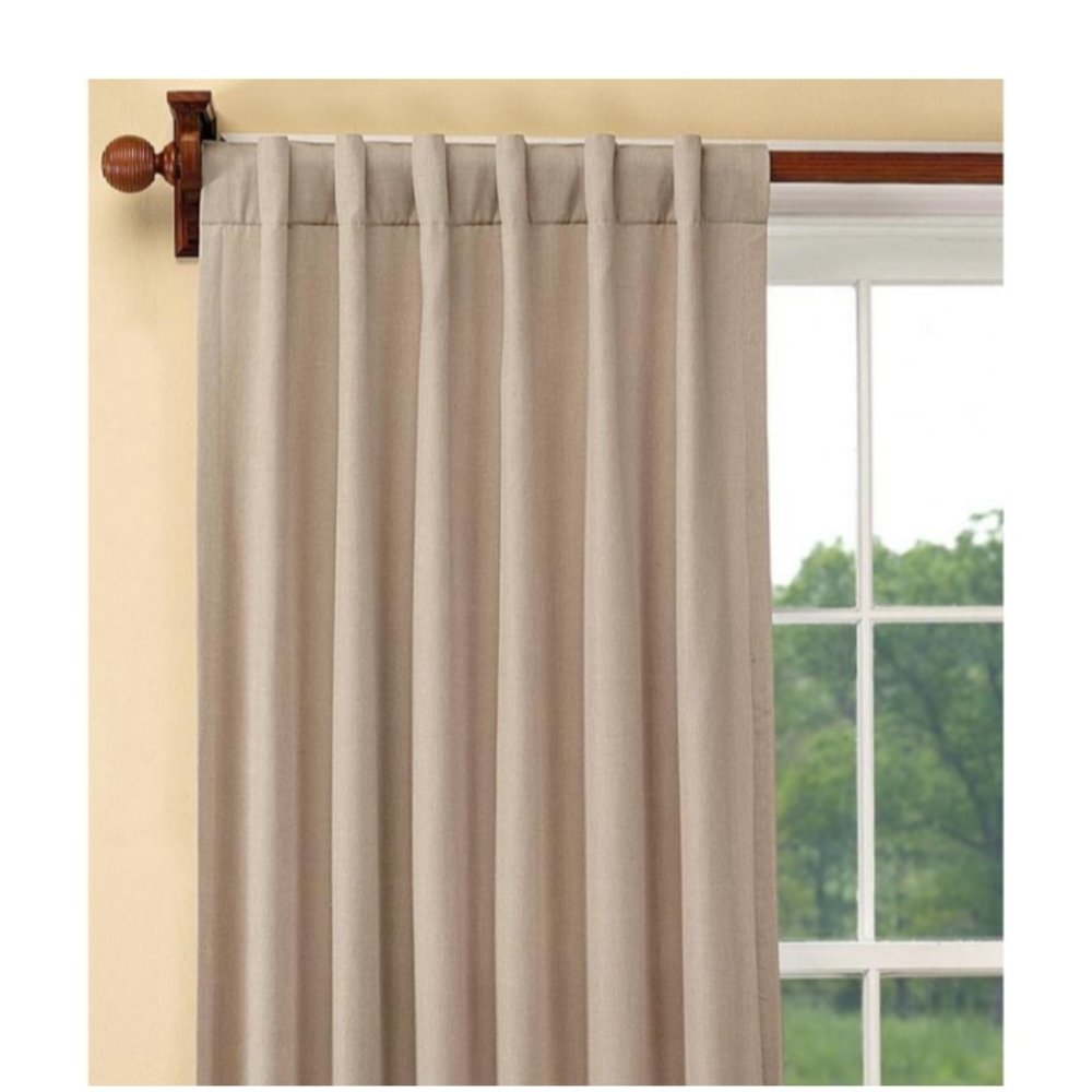 Plow & Hearth  Double-Lined, Energy-Saving BackTab Panel